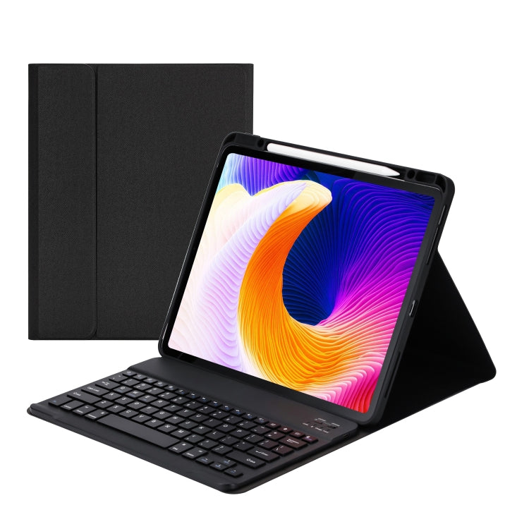 HK132 可拆式塑膠藍牙鍵盤保護殼，附支架與筆槽，適用於 iPad Pro 12.9 吋 2021 / 2020 / 2018