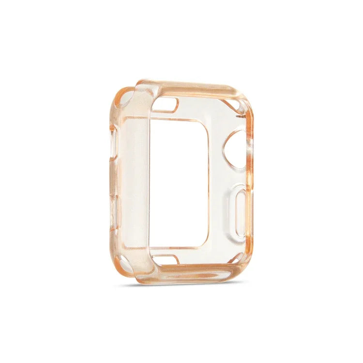 閃粉 TPU 保護殼，適用於 Apple Watch 系列 6 / 5 / 4 / Watch SE 44mm，適用於 Apple Watch 系列 3 & 2 & 1 42mm，適用於 Apple Watch 系列 6 / 5 / 4 / Watch SE 40mm，適用於 Apple Watch 系列 3 & 2 & 1 38mm