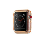 閃粉 TPU 保護殼，適用於 Apple Watch 系列 6 / 5 / 4 / Watch SE 44mm，適用於 Apple Watch 系列 3 & 2 & 1 42mm，適用於 Apple Watch 系列 6 / 5 / 4 / Watch SE 40mm，適用於 Apple Watch 系列 3 & 2 & 1 38mm