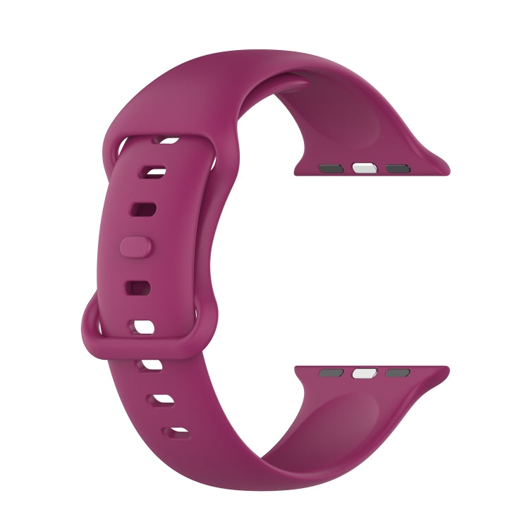 Large Size Silicone Watch Band For Apple Watch Series, 7 41mm / 6 & SE & 5 & 4 40mm / 3 & 2 & 1 38mm, Size: Large Size, 7 45mm / 6 & SE & 5 & 4 44mm / 3 & 2 & 1 42mm, Size: Large Size