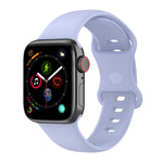 Silicone Watchbands For Apple Watch Series, 7 41mm / 6 & SE & 5 & 4 40mm / 3 & 2 & 1 38mm, Size: Small Code, 7 45mm / 6 & SE & 5 & 4 44mm / 3 & 2 & 1 42mm, Size: Small Code
