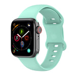 Silicone Watchbands For Apple Watch Series, 7 41mm / 6 & SE & 5 & 4 40mm / 3 & 2 & 1 38mm, Size: Small Code, 7 45mm / 6 & SE & 5 & 4 44mm / 3 & 2 & 1 42mm, Size: Small Code