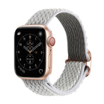波浪紋尼龍替換錶帶，適用於 Apple Watch 系列，7 45mm / 6 & SE & 5 & 4 44mm / 3 & 2 & 1 42mm，7 41mm / 6 & SE & 5 & 4 40mm / 3 & 2 & 1 38mm
