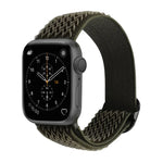 波浪紋尼龍替換錶帶，適用於 Apple Watch 系列，7 45mm / 6 & SE & 5 & 4 44mm / 3 & 2 & 1 42mm，7 41mm / 6 & SE & 5 & 4 40mm / 3 & 2 & 1 38mm