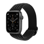波浪紋尼龍替換錶帶，適用於 Apple Watch 系列，7 45mm / 6 & SE & 5 & 4 44mm / 3 & 2 & 1 42mm，7 41mm / 6 & SE & 5 & 4 40mm / 3 & 2 & 1 38mm