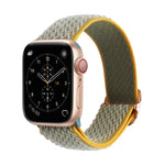 波浪紋尼龍替換錶帶，適用於 Apple Watch 系列，7 45mm / 6 & SE & 5 & 4 44mm / 3 & 2 & 1 42mm，7 41mm / 6 & SE & 5 & 4 40mm / 3 & 2 & 1 38mm