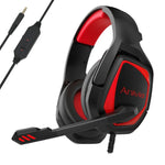 Anivia MH602 3.5mm 有線遊戲耳機附麥克風，MH602（黑紅）、MH602（黑藍）、MH602（黑紫）