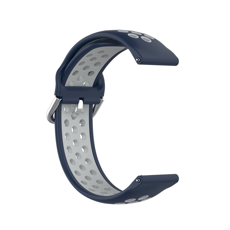 For Huawei Watch 3 / 3 Pro 22mm Sport Two-color Silicone Replacement Strap Watchband