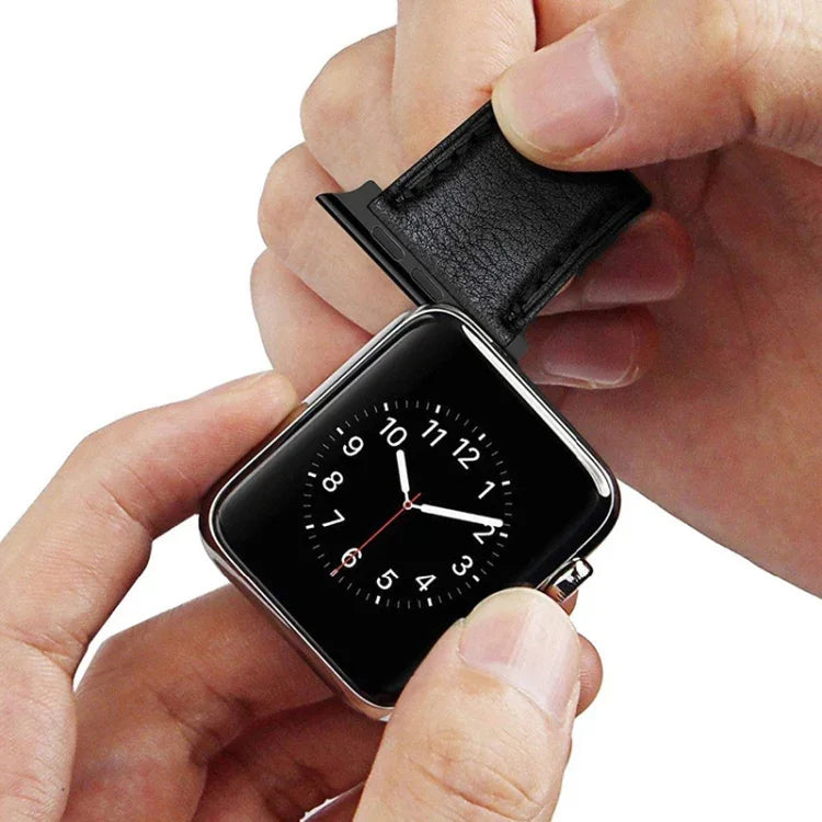 2 件組錶帶不鏽鋼聲學耳朵連接器，寬度：22mm，適用於 Apple Watch 系列 6 & SE & 5 & 4 40mm / 3 & 2 & 1 38mm，寬度：22mm，適用於 Apple Watch 40mm / 38mm