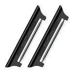 2 件組錶帶不鏽鋼聲學耳朵連接器，寬度：22mm，適用於 Apple Watch 系列 6 & SE & 5 & 4 44mm / 3 & 2 & 1 42mm，寬度：22mm，適用於 Apple Watch 44mm / 42mm