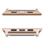 2 件組錶帶不鏽鋼聲學耳朵連接器，寬度：22mm，適用於 Apple Watch 系列 6 & SE & 5 & 4 44mm / 3 & 2 & 1 42mm，寬度：22mm，適用於 Apple Watch 44mm / 42mm