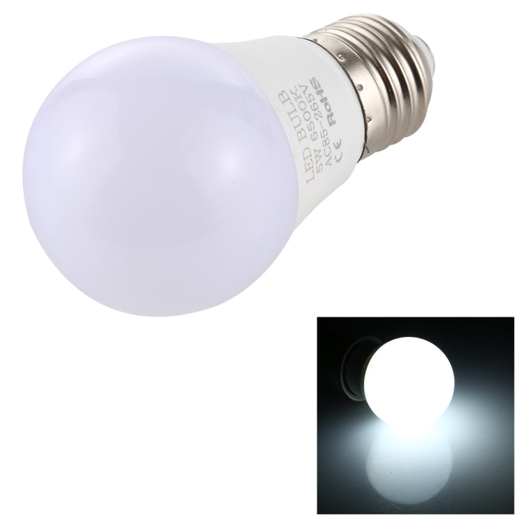 LED Energy-Saving Bulb White Light 6000-6500K AC 85-265V, 3W 270LM, 5W 40LM, 7W 630LM, 9W 810LM, 5W, 12W 1080LM, 15W 1350LM, 18W 1620LM, 20W 1800LM, 9W, 12W