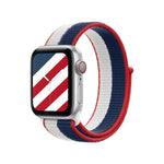 國際系列回環替換錶帶，適用於 Apple Watch 系列，7 45mm / 6 & SE & 5 & 4 44mm / 3 & 2 & 1 42mm，7 41mm / 6 & SE & 5 & 4 40mm / 3 & 2 & 1 38mm