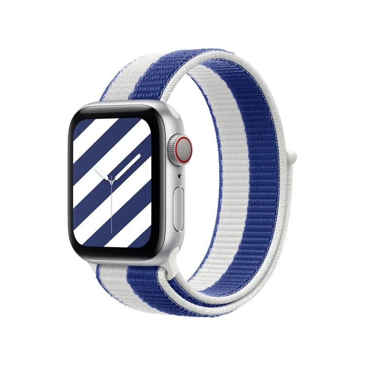 國際系列回環替換錶帶，適用於 Apple Watch 系列，7 45mm / 6 & SE & 5 & 4 44mm / 3 & 2 & 1 42mm，7 41mm / 6 & SE & 5 & 4 40mm / 3 & 2 & 1 38mm