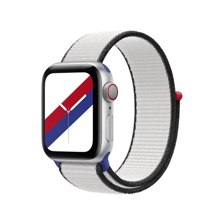 國際系列回環替換錶帶，適用於 Apple Watch 系列，7 45mm / 6 & SE & 5 & 4 44mm / 3 & 2 & 1 42mm，7 41mm / 6 & SE & 5 & 4 40mm / 3 & 2 & 1 38mm