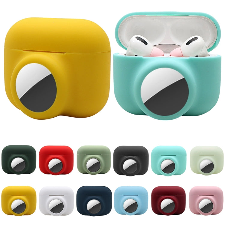2 合 1 防震全覆蓋矽膠保護套，適用 AirPods Pro / AirTag