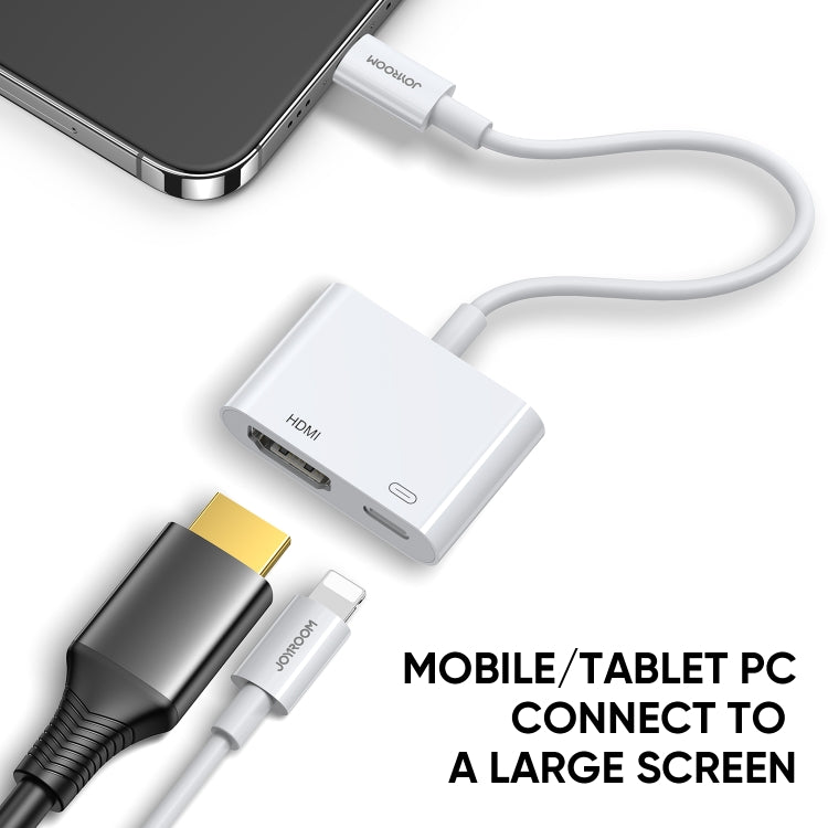 JOYROOM S-H141 1080P 8 Pin 轉 HDMI 轉換器，S-H141