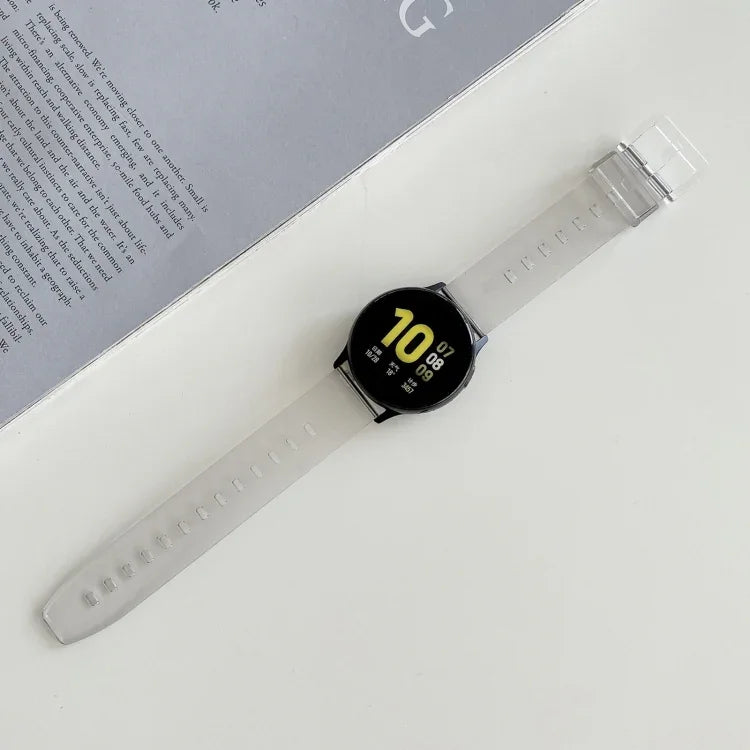 淺色 TPU 變色替換錶帶，適用於 Samsung Galaxy Watch 3 41mm，適用於 Samsung Galaxy Watch 3 45mm