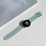 淺色 TPU 變色替換錶帶，適用於 Samsung Galaxy Watch 3 41mm，適用於 Samsung Galaxy Watch 3 45mm
