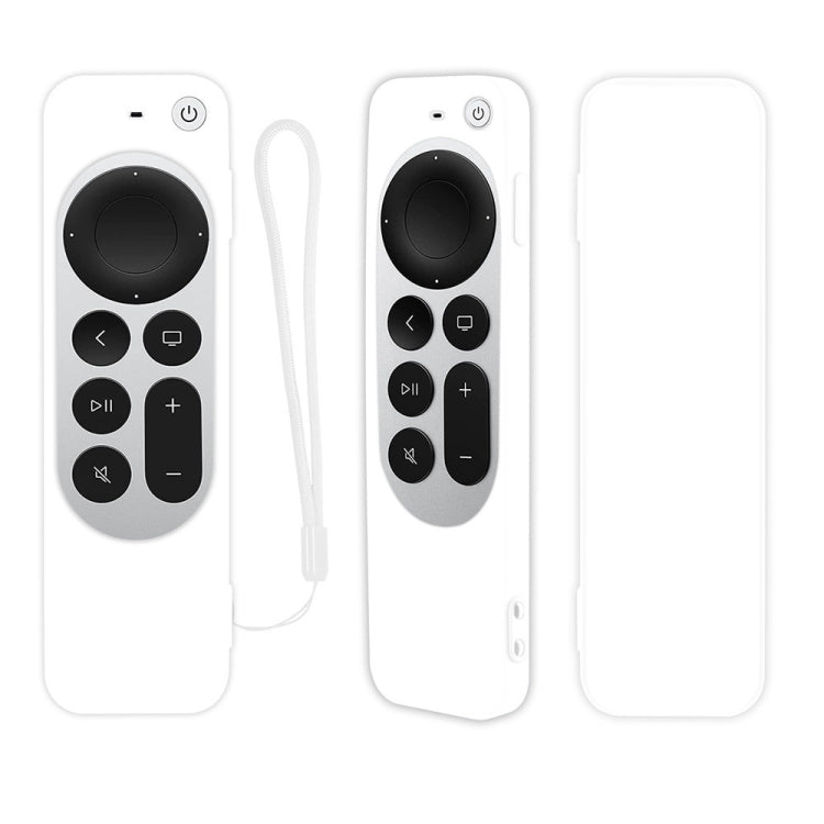 矽膠保護套帶繩適用於 Apple TV 4K 第四代 Siri 遙控器