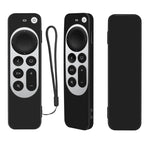 矽膠保護套帶繩適用於 Apple TV 4K 第四代 Siri 遙控器