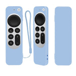矽膠保護套帶繩適用於 Apple TV 4K 第四代 Siri 遙控器
