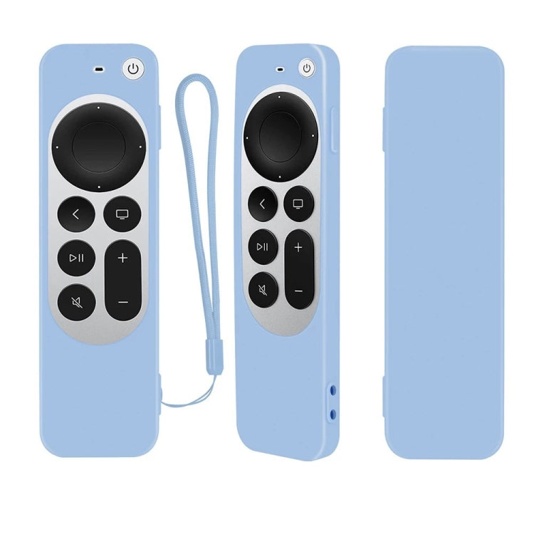 矽膠保護套帶繩適用於 Apple TV 4K 第四代 Siri 遙控器