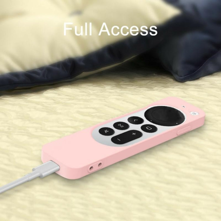矽膠保護套帶繩適用於 Apple TV 4K 第四代 Siri 遙控器