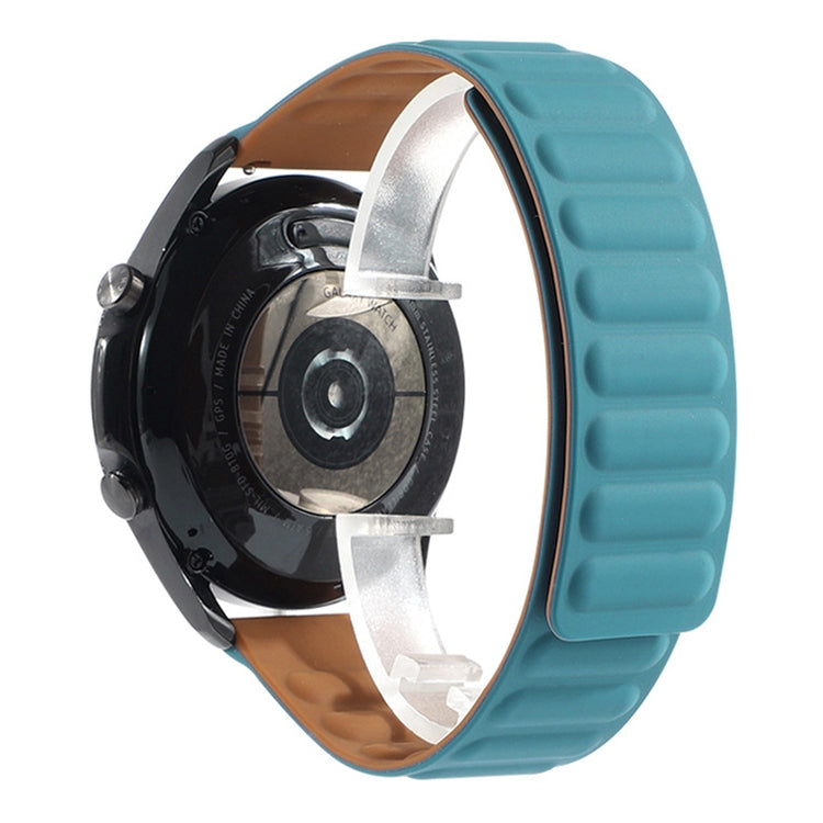 矽膠磁性替換錶帶，適用於 Samsung Galaxy Watch 3 41mm，Samsung Galaxy Watch 3 45mm，Huawei Watch 3 / 3 Pro