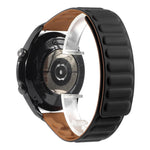 矽膠磁性替換錶帶，適用於 Samsung Galaxy Watch 3 41mm，Samsung Galaxy Watch 3 45mm，Huawei Watch 3 / 3 Pro