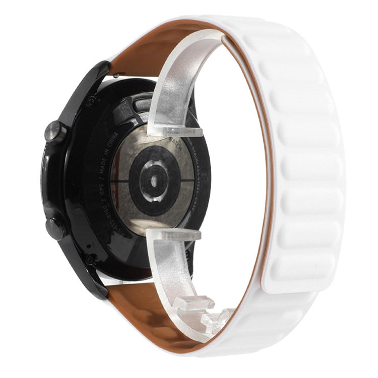 矽膠磁性替換錶帶，適用於 Samsung Galaxy Watch 3 41mm，Samsung Galaxy Watch 3 45mm，Huawei Watch 3 / 3 Pro