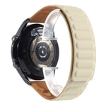 矽膠磁性替換錶帶，適用於 Samsung Galaxy Watch 3 41mm，Samsung Galaxy Watch 3 45mm，Huawei Watch 3 / 3 Pro
