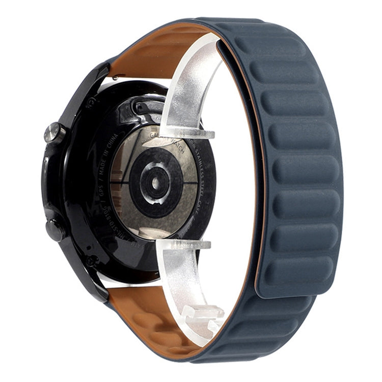 矽膠磁性替換錶帶，適用於 Samsung Galaxy Watch 3 41mm，Samsung Galaxy Watch 3 45mm，Huawei Watch 3 / 3 Pro