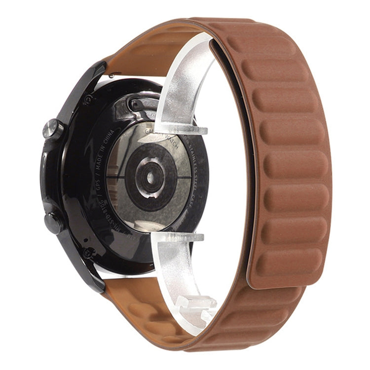 矽膠磁性替換錶帶，適用於 Samsung Galaxy Watch 3 41mm，Samsung Galaxy Watch 3 45mm，Huawei Watch 3 / 3 Pro