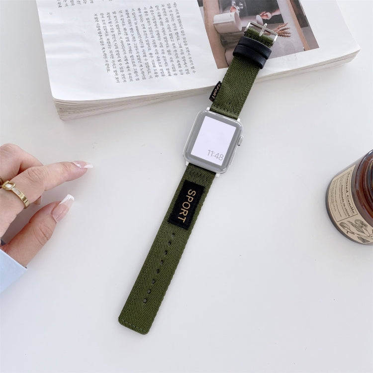 尼龍替換錶帶，適用於Apple Watch Series 7 41mm / & 6 & SE & 5 & 4 40mm，Apple Watch Series 7 45mm / & 6 & SE & 5 & 4 44mm