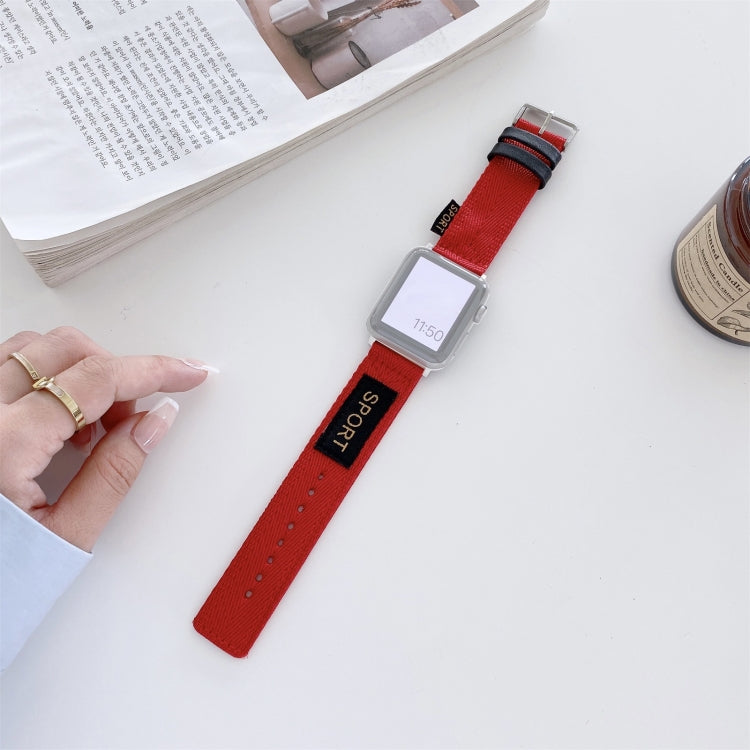 尼龍替換錶帶，適用於Apple Watch Series 7 41mm / & 6 & SE & 5 & 4 40mm，Apple Watch Series 7 45mm / & 6 & SE & 5 & 4 44mm