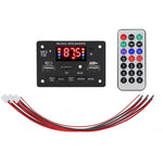 JX-809BT 汽車 12V 音頻 MP3 播放解碼板 FM 收音機 USB，帶藍牙 / 遙控 / 錄音, JX-809BT