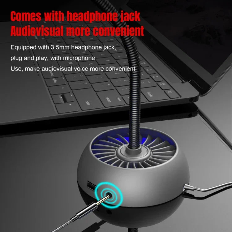 HXSJ F15 USB 抗干擾矩陣降噪麥克風