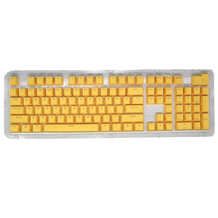 HXSJ P9 104鍵 PBT 彩色機械鍵盤鍵帽