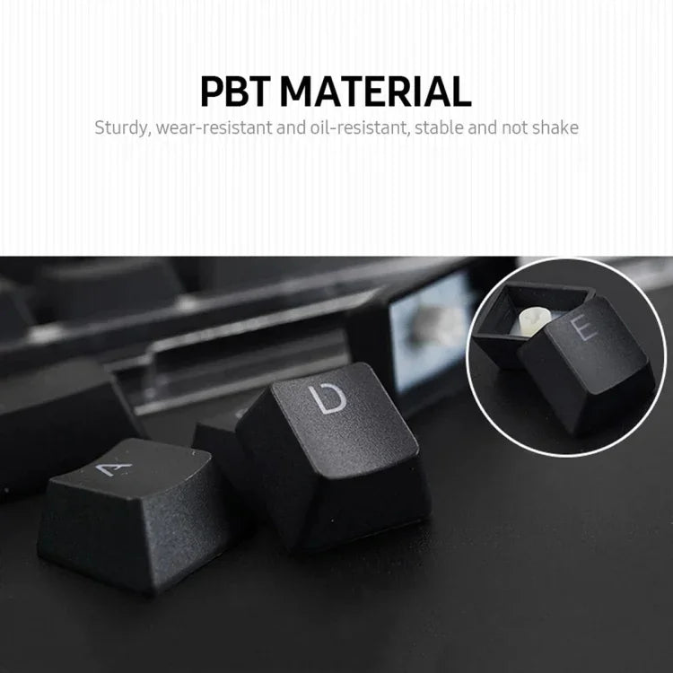 HXSJ P9 104鍵 PBT 彩色機械鍵盤鍵帽