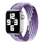 單圈編織尼龍替換錶帶，尺寸：L 155mm 適用於 Apple Watch Series 6 & SE & 5 & 4 40mm / 3 & 2 & 1 38mm，L 155mm 40mm / 38 mm