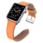 小手腕皮革替換錶帶，適用於 Apple Watch Series 7 41mm / & 6 & SE & 5 & 4 40mm，Apple Watch Series 7 45mm / & 6 & SE & 5 & 4 44mm