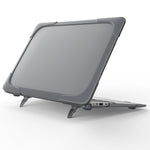 TPU + PC 雙色防摔筆電保護殼，適用於 MacBook Air 11.6 吋 A1465 / A1370，適用於 MacBook Retina 12 吋 A1534
