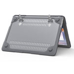 TPU + PC 雙色防摔筆電保護殼，適用於 MacBook Air 11.6 吋 A1465 / A1370，適用於 MacBook Retina 12 吋 A1534
