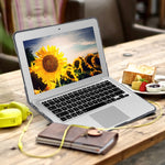 TPU + PC 雙色防摔筆電保護殼，適用於 MacBook Air 11.6 吋 A1465 / A1370，適用於 MacBook Retina 12 吋 A1534