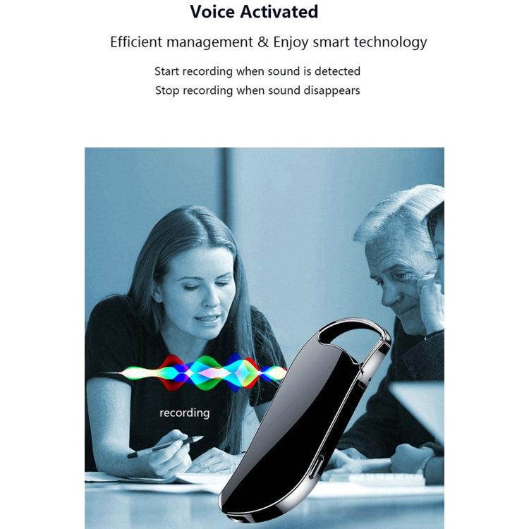 V11便攜式鑰匙圈高清錄音筆語音錄音筆，32GB，64GB