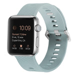 矽膠替換錶帶，適用於Apple Watch Series，7 45mm / 6 & SE & 5 & 4 44mm / 3 & 2 & 1 42mm，7 41mm / 6 & SE & 5 & 4 40mm / 3 & 2 & 1 38mm