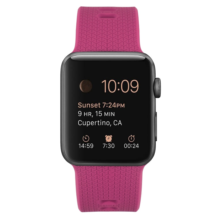 矽膠替換錶帶，適用於Apple Watch Series，7 45mm / 6 & SE & 5 & 4 44mm / 3 & 2 & 1 42mm，7 41mm / 6 & SE & 5 & 4 40mm / 3 & 2 & 1 38mm