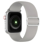 彈性矽膠替換錶帶，適用於 Apple Watch Series，7 45mm / 6 & SE & 5 & 4 44mm / 3 & 2 & 1 42mm