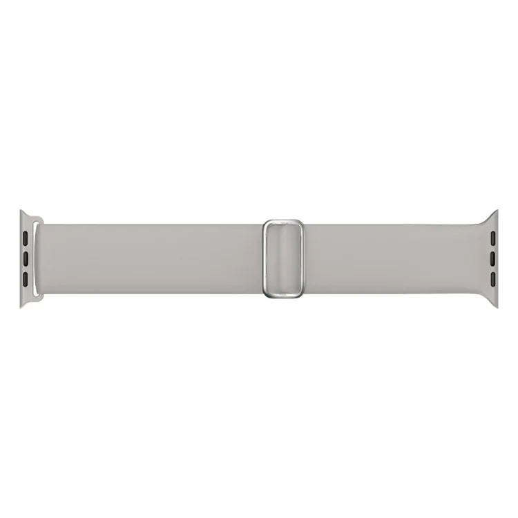 彈性矽膠替換錶帶，適用於 Apple Watch Series，7 45mm / 6 & SE & 5 & 4 44mm / 3 & 2 & 1 42mm